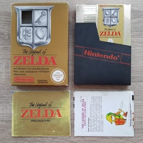 Nintendo NES Spiel The Legend of Zelda 1 in OVP Anleitung Karte NOE Boxed Game