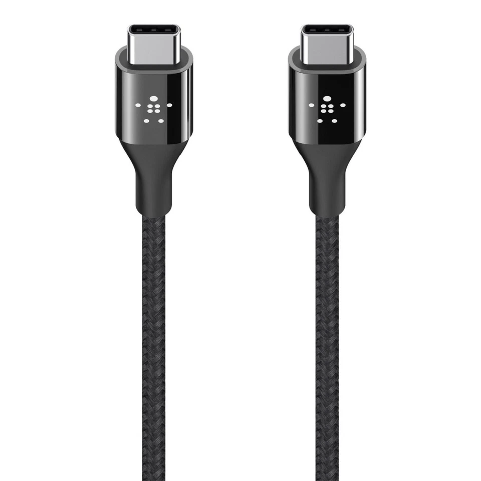 Belkin MIXIT DuraTek Kevlar USB-C to USB-C Cable 4ft | Fast Charge & Sync - Image 1 of 1