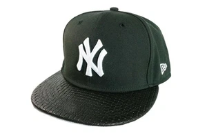 New Era New York Yankees Woven Leather Fitted - Just Don Style Hat - Bild 1 von 4