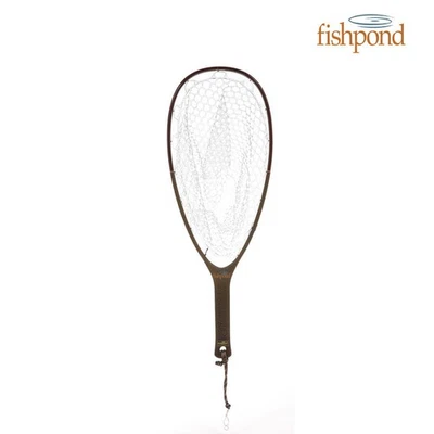 FISHPOND NOMAD РОДНОЙ ПОСАДКИ РЫБОЛОВНАЯ СЕТЬ ОРИГИНАЛЬНЫЙ ЦВЕТ УГЛЕРОДНОГО ВОЛОКНА РЕЗИНОВЫЙ МЕШОК - Изображение 1 из 2