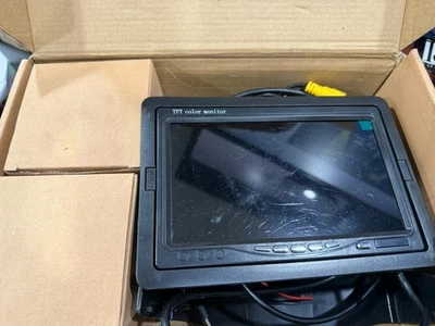 7" MONITOR + 2 4 Pin Backup Cameras FOR TRUCK RV TRAILER - Image 1 of 4