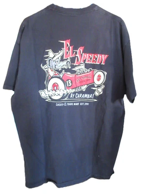 Camiseta Original Lucky 13 El Speedy Negra Talla 2X Foto 1 de 4