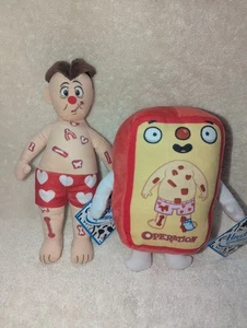 Toy Factory 9" Hasbro Operazione Gioco da Tavolo E Uomo Peluche con Etichetta - Foto 1 di 8