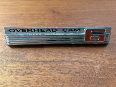 ВИНТАЖНЫЙ PONTIAC ВЕРХНЯЯ КАМЕРА 6 КРЫЛО ЭМБЛЕМА, БУРЯ, LE MANS, 1966,7?ОРИГИНАЛЬНЫЙ B - Изображение 1 из 4