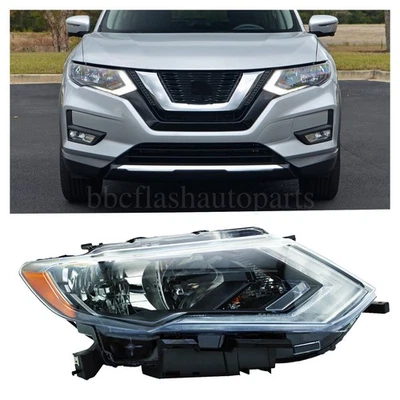 Faro halógeno con LED DRL para Nissan Rogue 2017-2019 pasajero lado derecho Foto 1 de 4