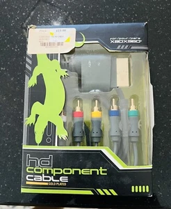 New Xbox 360 AV Cable - HD Component - Gold Plated (KMD) 8 FT - Picture 1 of 3