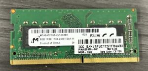 Micron 8GB 1x8GB 1Rx8 PC4-2400T-SA1-11 MTA8ATF1G64HZ-2G3B1 Laptop Ram