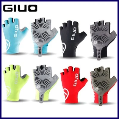 Giyo Breaking Wind Cycling Bicycle Lycra Fabric  Anti-slip Half Finger Gloves - Image 1 of 4