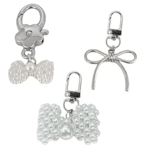 Moda Bowknot Telefon Charm Torba Wisiorek Unikalny brelok Brelok - Zdjęcie 1 z 11
