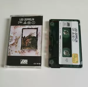 LED ZEPPELIN 4 IV SYMBOLS CASSETTE TAPE WARNER ATLANTIC TURKEY 1994 - Picture 1 of 1