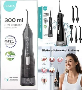 COSLUS C20 recargable inalámbrico hilo dental para el cuidado dental dientes F5020E - Imagen 1 de 17
