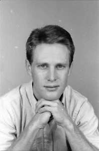 Vintage 1980's Photo Negative Fashion Model Young Man - Picture 1 of 1