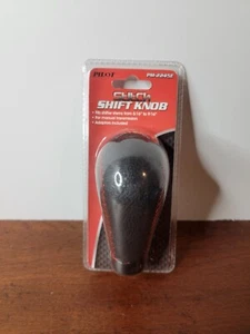 Pilot Automotive PM-2245E Manual Cuero Negro Perilla de Cambio Puntada Roja ENVÍO GRATUITO - Imagen 1 de 4