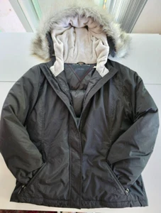 Tommy Hilfiger Outerwear Herren Mantel schwarz mit abnehmbarer Kapuze Größe L - Bild 1 von 12