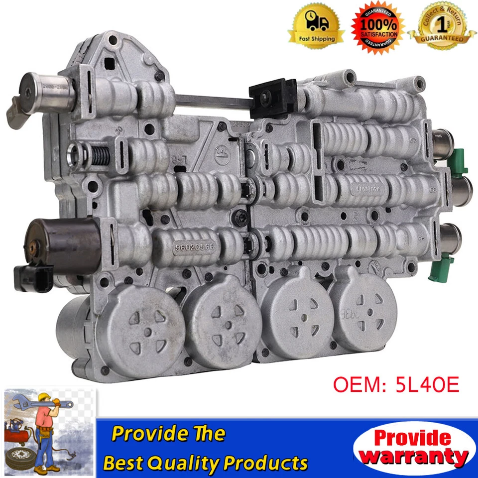 5L40E 5 Speed Valve Body For BMW 3 5 X3 X5 CADILLAC CTS SRX STS SATURN 2002-on - Изображение 1 из 4