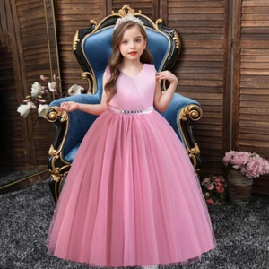 Nuevo Vestido Formal Niños Flor Niñas Princesa Baile de graduación Dama de honor Fiesta de Navidad - Imagen 1 de 35