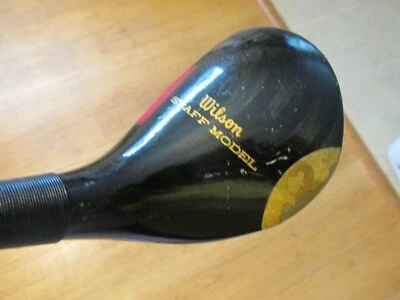 Vtg. Wilson Staff 3-Wood Tour Block Dynamic Steel Excellent Tour Wrap Grip Nice! - Image 1 of 4