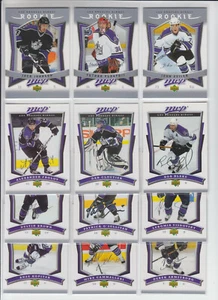 07/08 UD MVP Los Angeles Kings 12 cards - Johnson RC Zeiler RC Fukufuji RC + - Picture 1 of 1