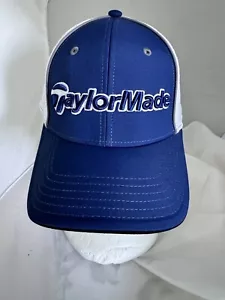 Taylormade Azul Marino Blanco Unisex Sombrero Golf Béisbol Nueva Gorra Tmax Gear A Flex - Imagen 1 de 5