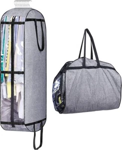 MISSLO Hanging Garment Bags Travel Suit Bags Closet Storage 50" Moving Bags - Picture 1 of 2