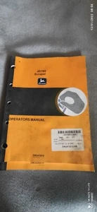 John Deere JD760 SCRAPER OPERATORS MANUAL OMU41815 - Picture 1 of 1