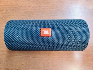 ORIGINAL! JBL FLIP 4 PORTABLE SPEAKER BLUE GRILL COVER ONLY REPLACEMENT PARTS GG - Picture 1 of 3