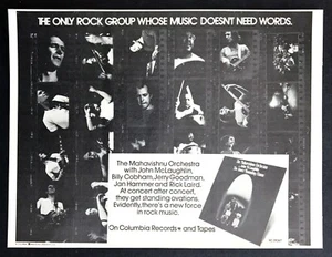 1972 The Mahavishnu Orchestra "The Inner Mounting Flame" Album Release print ad - Picture 1 of 1