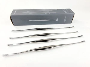 Williams Sonoma 4pc Seafood Picks Stainless-Steel Double-Ended  9.5”L  5018511 - Picture 1 of 18