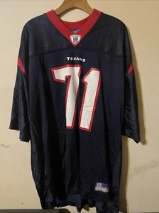 Rare Vintage Reebok Houston Texans Tony Boselli NFL Jersey Men’s 2XL - Picture 1 of 5