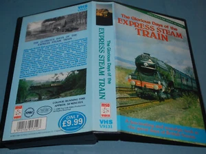 The Glorious Days of the Express Steam Train - MSD Videos - Pal - VHS - Picture 1 of 2