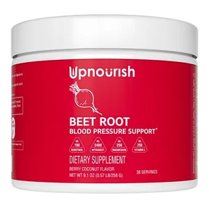 Beet Root Juice Powder for Blood Pressure, Heart Health, Nitric Oxide Blood Flow - Picture 1 of 7