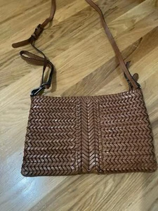 Braided Leather Crossbody - Picture 1 of 3
