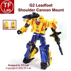 Shoulder Cannon Mount Upgrade Kit: Transformers Wreck ‘N Rule G2 Leadfoot TF-Lab For Sale