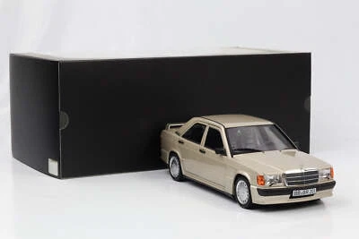 1:18 Mercedes-Benz 190E W201 2.3-16V Rauch Argento Norev Rivenditore B66040664 - Immagine 1 di 4
