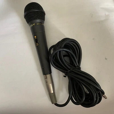 TEV TM-621 Unidirectional Dynamic Microphone with 16 ft connector, Untested - Image 1 of 4
