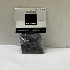 Elkay HD14CLIP 14 Piece Sink Mounting Clips Hardware Kit - Picture 1 of 2