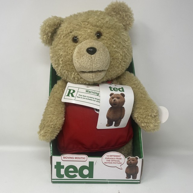 Brinquedo Pelúcia Urso Ted com Avental Vermelho: Filme Ted 2 Teddy