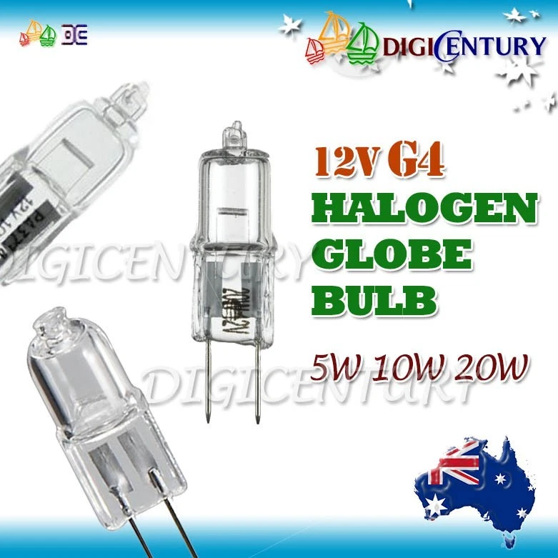 5W 10W 20W 12V G4 HALOGEN GLOBE BULB Garden Home Car Lamp 2/5/10/20 pcs - Image 1 of 1