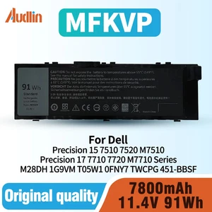 Batería MFKVP GR5D3 para Dell Precision 15 7510 7520 M7510 17 7710 7720 M7710 - Imagen 1 de 8