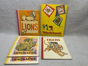 TIGERS LIONS DINOSAURS THE HOUGHTON MIFFLIN READERS 2nd By William K. Jean M. Le - Imagen 1 de 6