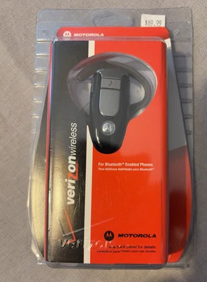 Motorola Bluetooth Headset Verizon Wireless MBT500HS1 v1.1 1.2  New in package! - Image 1 of 4