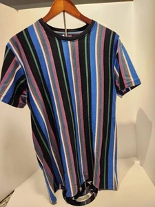 San Francisco Striped SS Multicolor T-Shirt Men's Sz MED - Picture 1 of 2
