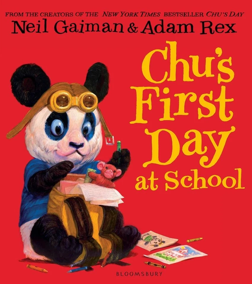Chu's First Day at School by Neil Gaiman (English) Paperback Book - Image 1 of 1