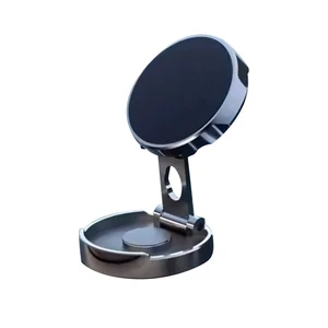 360° Adjustable Vacuum Strong Magnetic Phone Holder Car Stand Foldable Car Mount - Picture 1 of 13