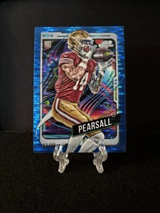 Ricky Pearsall 2024 Topps Cosmic Chrome Rookie #83/99 Blue Pulsar SP #182 49ers - Picture 1 of 2