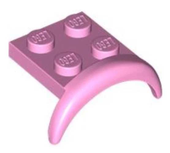 LEGO® Part 49097 - Vehicle, Mudguard 3 x 3 x 1 with Arch Round - image 1 of 1