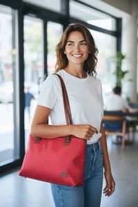 Neu mit Etikett Vintage 1988 Liz Claiborne Beuteltasche Tasche - Bild 1 von 10