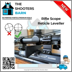 Juego rápido anticantante dispositivo nivelador de retículas mira para rifle se adapta a huecos 13-28 mm nuevo - Imagen 1 de 18