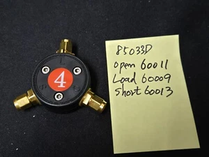 HP/Agilent 85033D : Calibration Kit, Open 60011, Load 60009, Short 60013 (4) - Picture 1 of 4