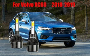 Kit de faros LED para Volvo XC60 2018-2019 H7 6000K blanco CREE bombillas haz bajo - Imagen 1 de 9